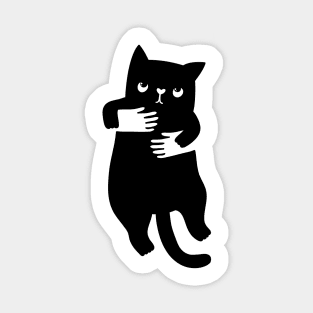 Hand Cat Sticker